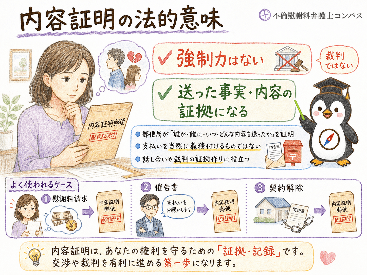 １章　内容証明　法的意味